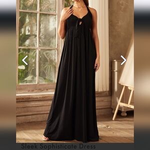 NWT Modcloth  Sleek Black Dress